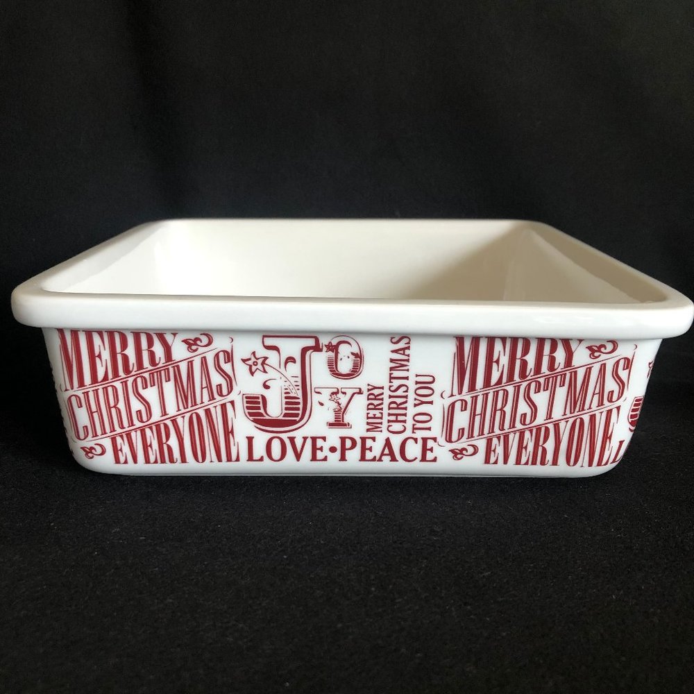 Ceramic Christmas Square Baking/Serving Dish